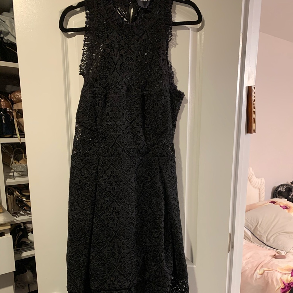 Nicholas black lace dress